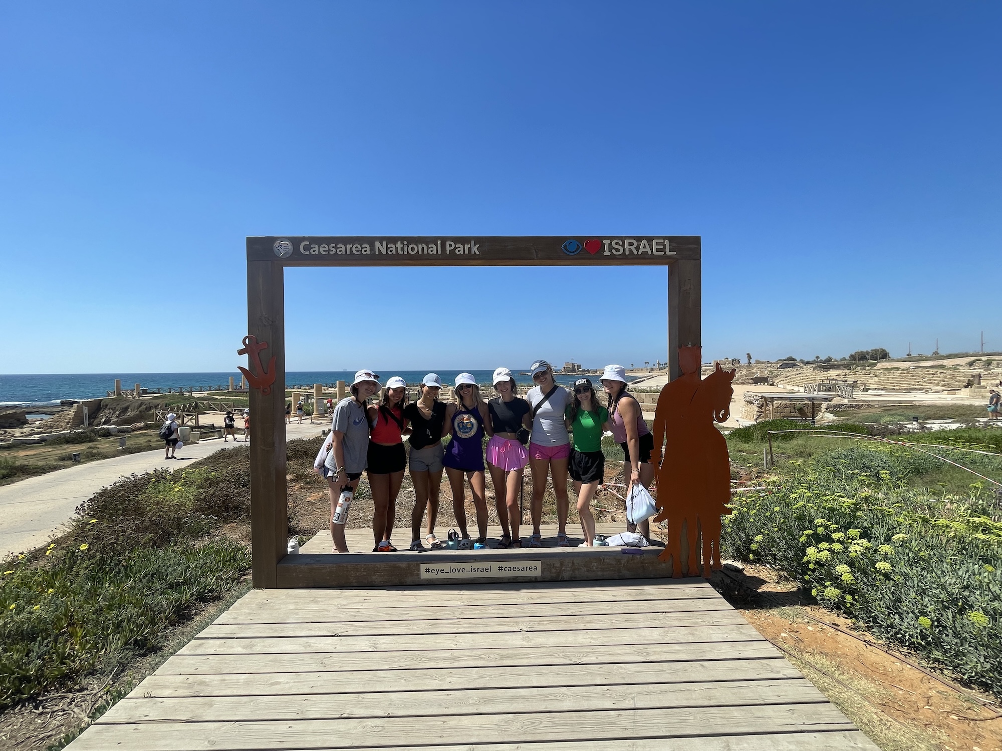 Group of people smiling outdoors
